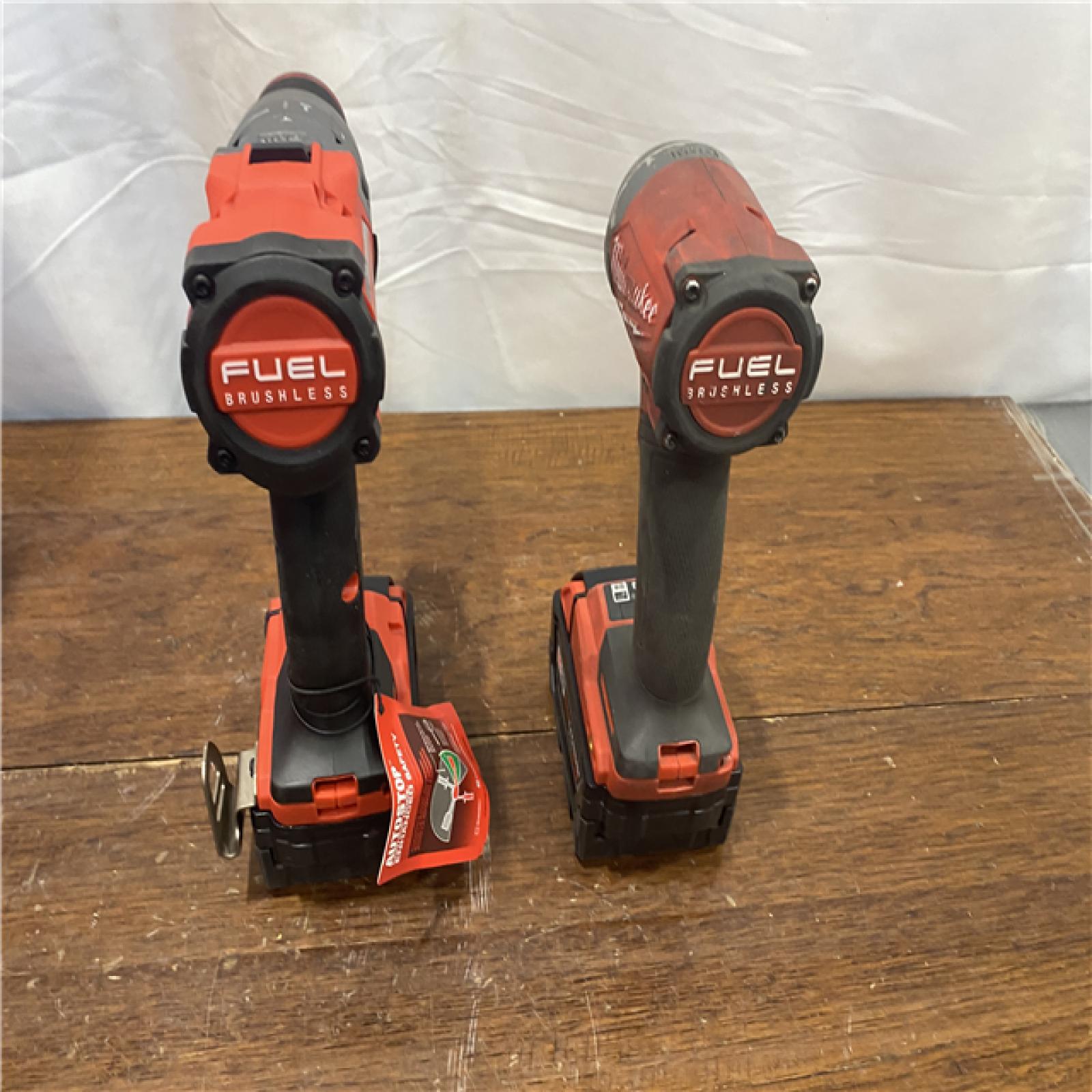 AS-IS M18 FUEL 18V Lithium-Ion Brushless Cordless Hammer Drill and Impact Driver Combo Kit (2-Tool) with 2 Batteries