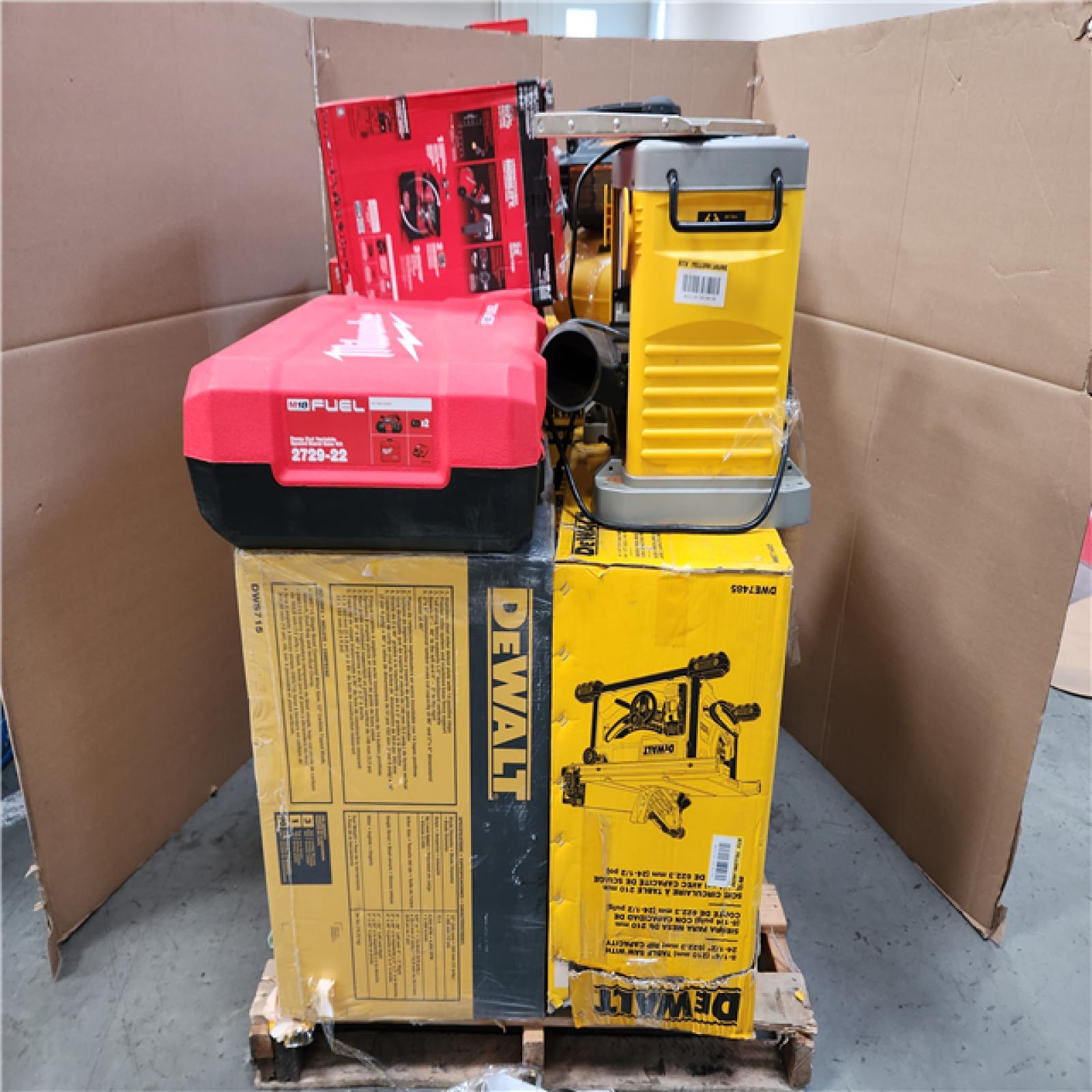 CALIFORNIA  AS-IS TOOL PALLET