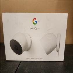 Phoenix AS-IS Google Nest Indoor/Outdoor Wireless Smart Security Camera (Battery) 2-Pack