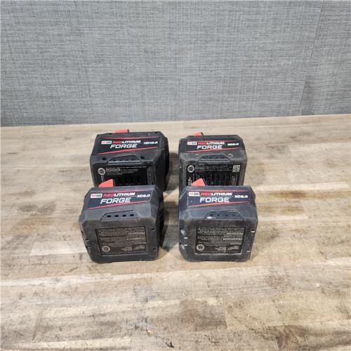 HOUSTON LOCATION - AS-IS MILWAUKEE FORGE BATTERY PACK QTY - 4