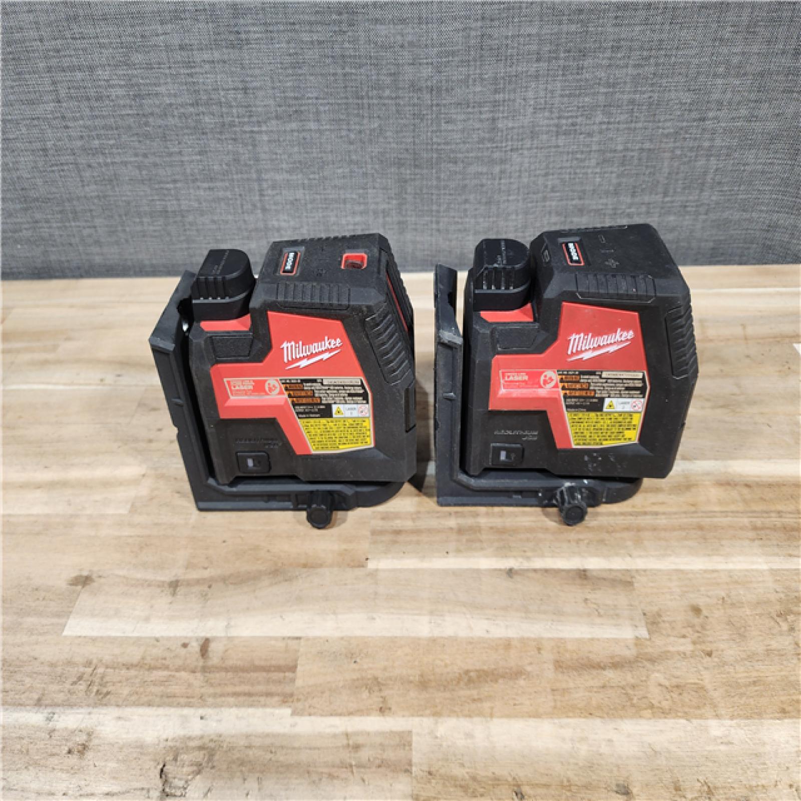HOUSTON LOCATION - AS-IS MILWAUKEE 2 LASER TOOL COMBO