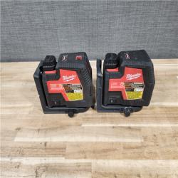 HOUSTON LOCATION - AS-IS MILWAUKEE 2 LASER TOOL COMBO