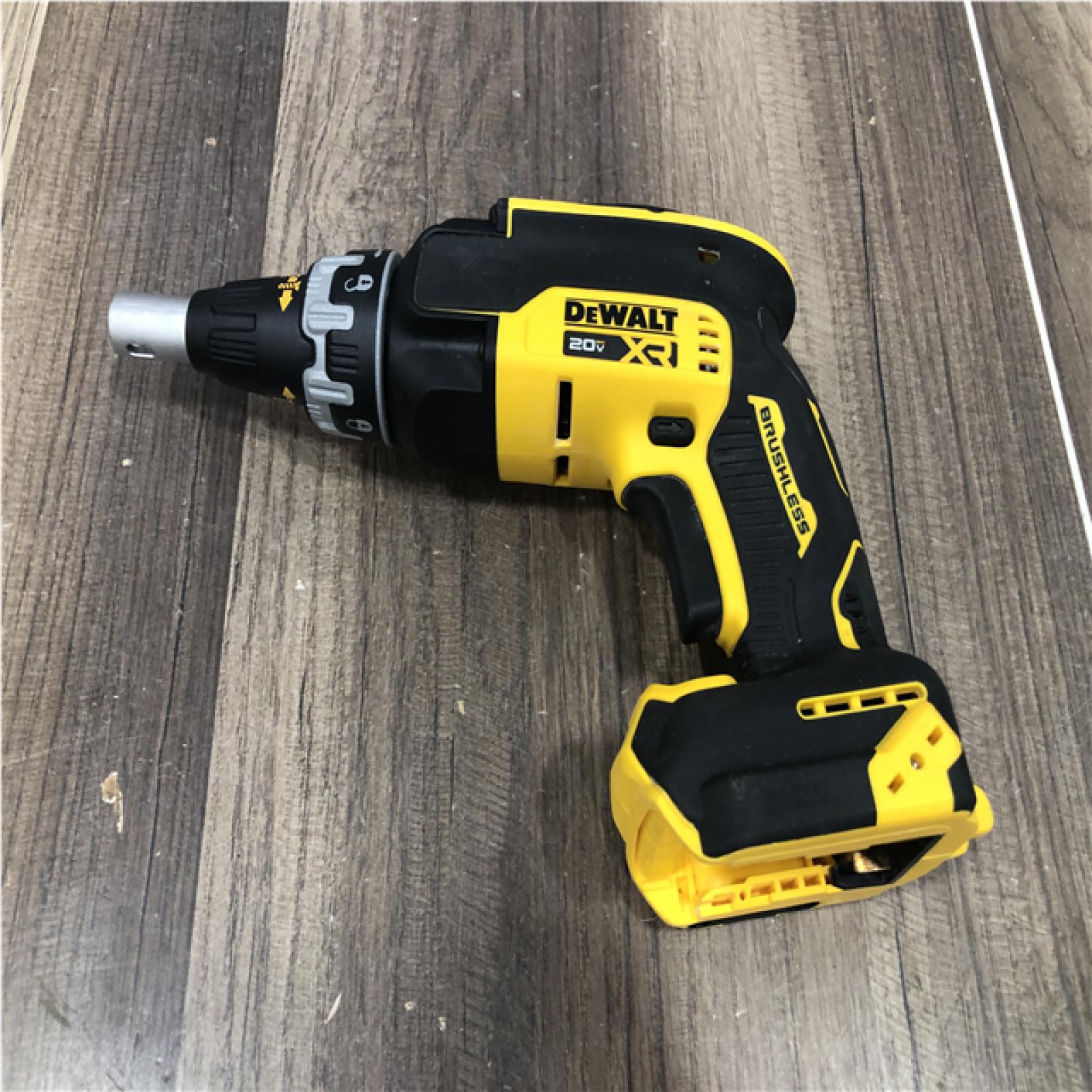 AS-IS DEWALT XR 20V MAX Lithium-Ion Cordless Brushless Screw Gun (Tool Only)