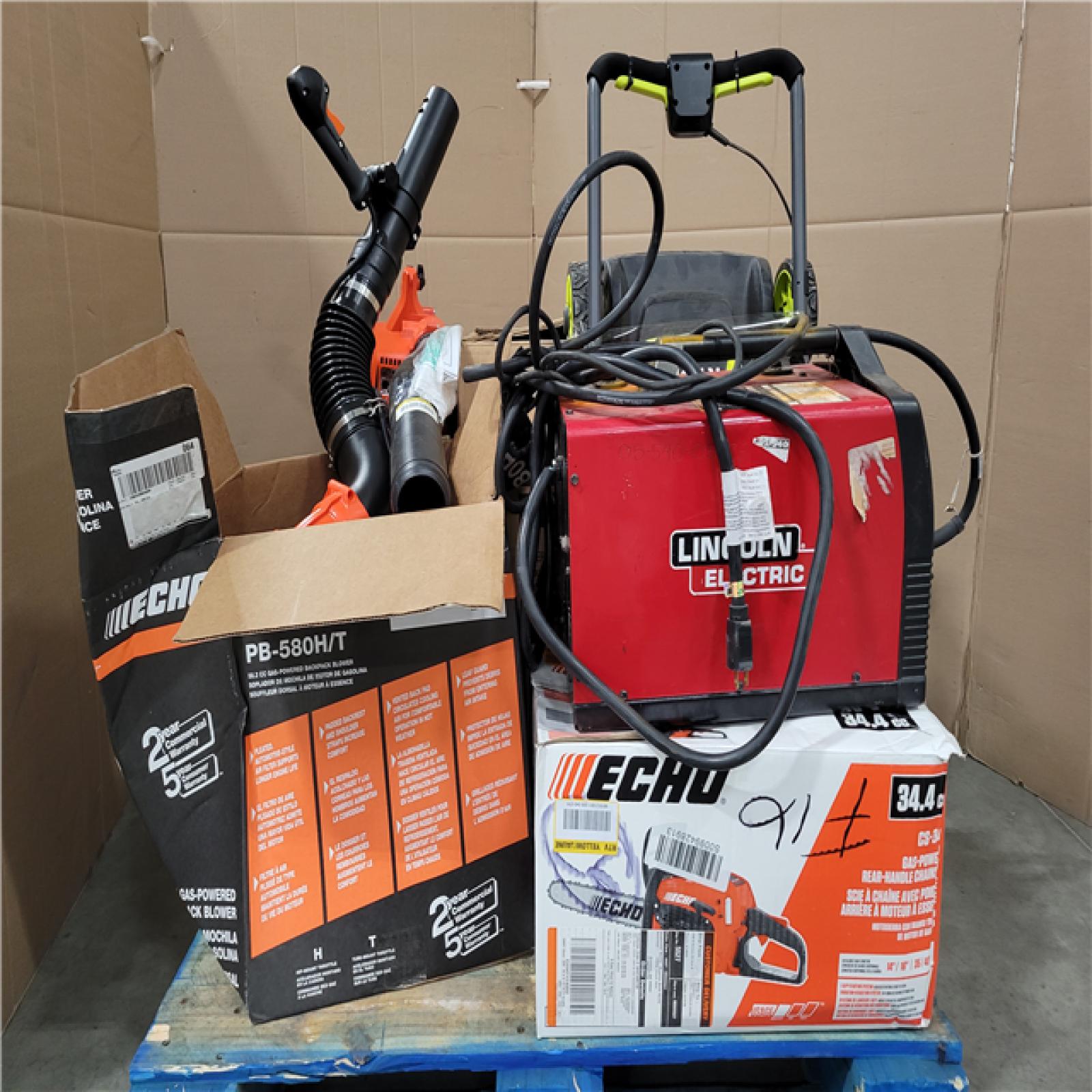 CALIFORNIA AS-IS OUTDOOR POWER EQUIPMENT