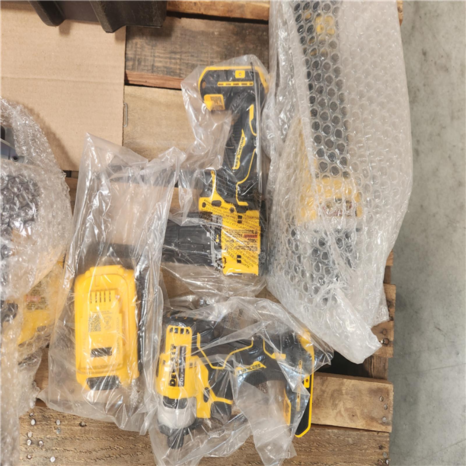CALIFORNIA AS-IS DEWALT BRUSHLESS 6-TOOL COMBO KIT WITH TOUGH SYSTEM 2.0