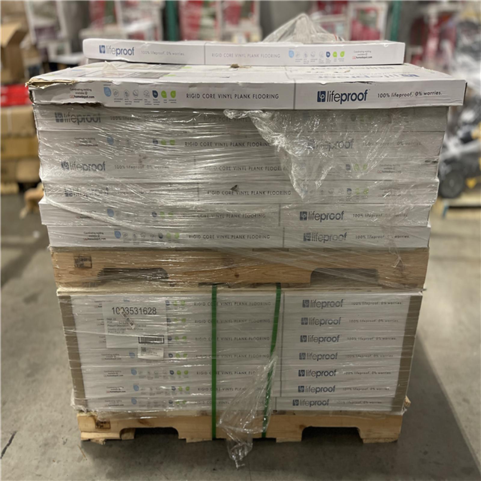 DALLAS LOCATION - Lifeproof Trail Oak 6 MIL x 8.7 in. W x 48 in. L Click Lock Waterproof Luxury Vinyl Plank Flooring (20.1 sqft/case)PALLET-(57 CASES)