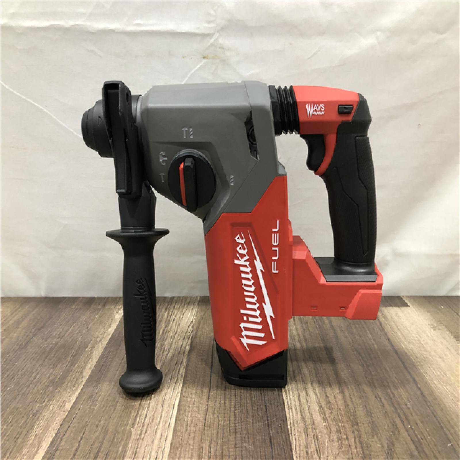 AS-IS Milwaukee FUEL 18V Lithium-Ion Brushless Cordless 1 in. SDS-Plus Rotary Hammer (Tool-Only)