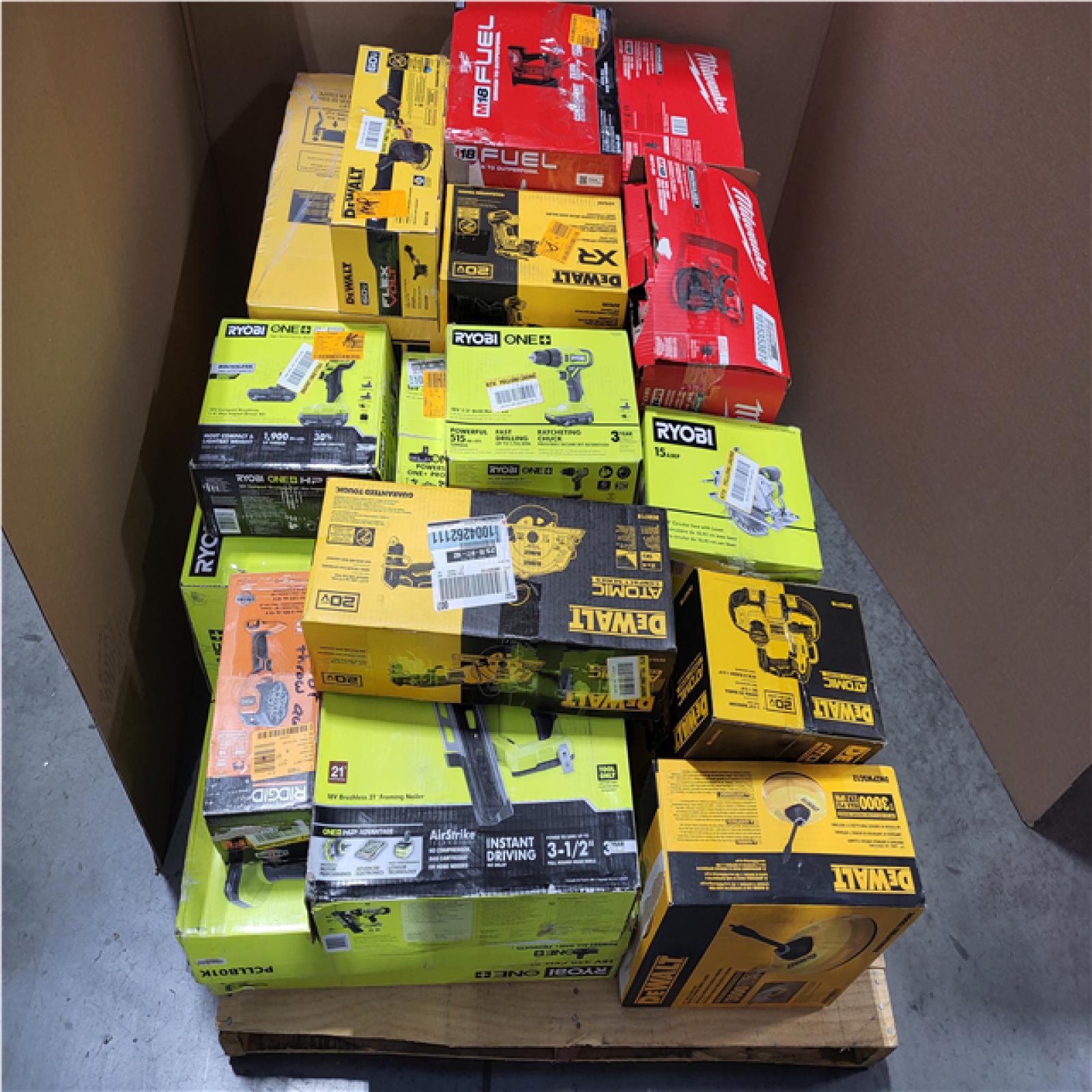 CALIFORNIA AS-IS TOOL PALLET