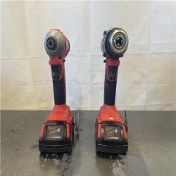 AS-IS- Milwaukee M18 Compact Brushless 2-Tool Combo Kit