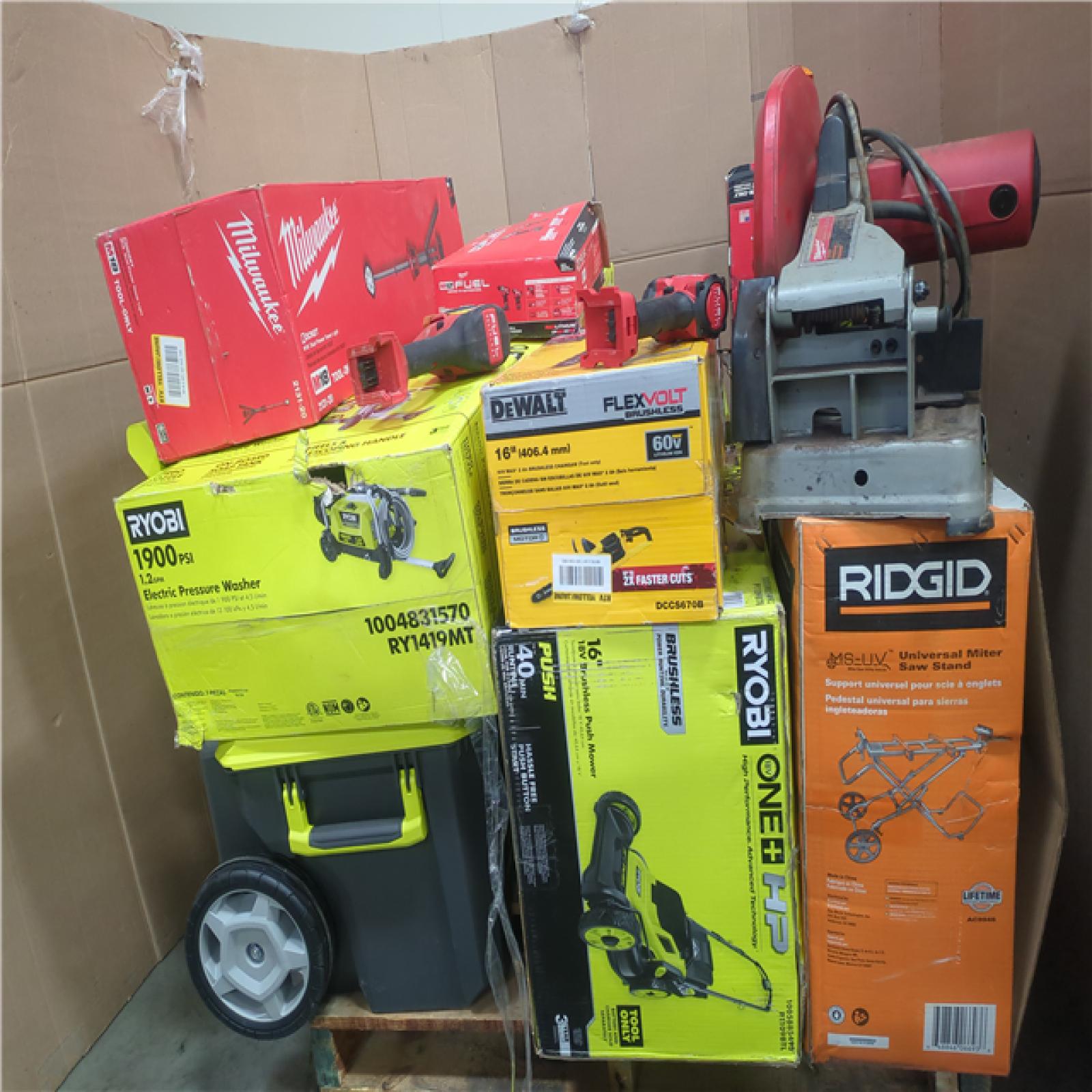 CALIFORNIA AS-IS TOOL PALLET