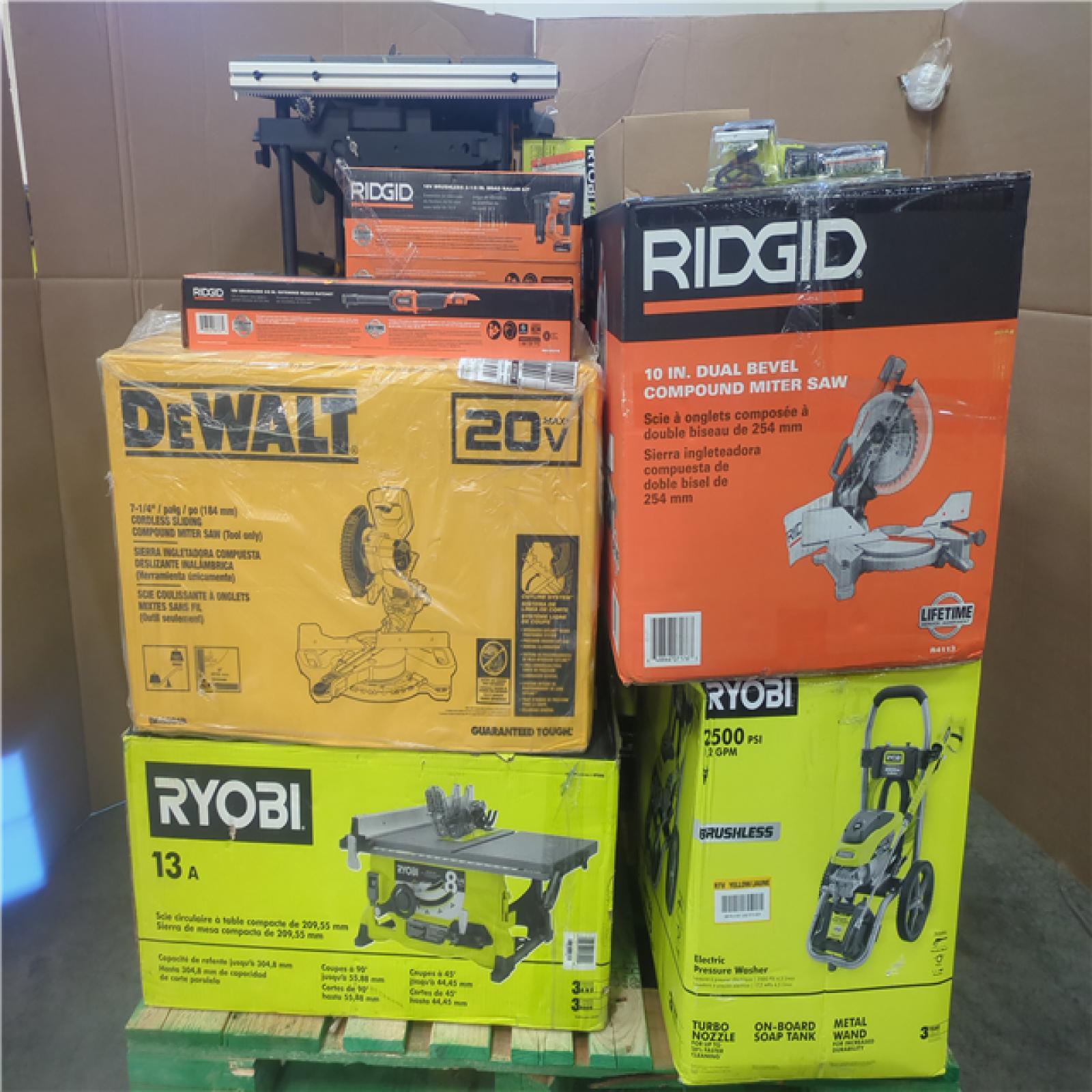 CALIFORNIA AS-IS TOOL PALLET