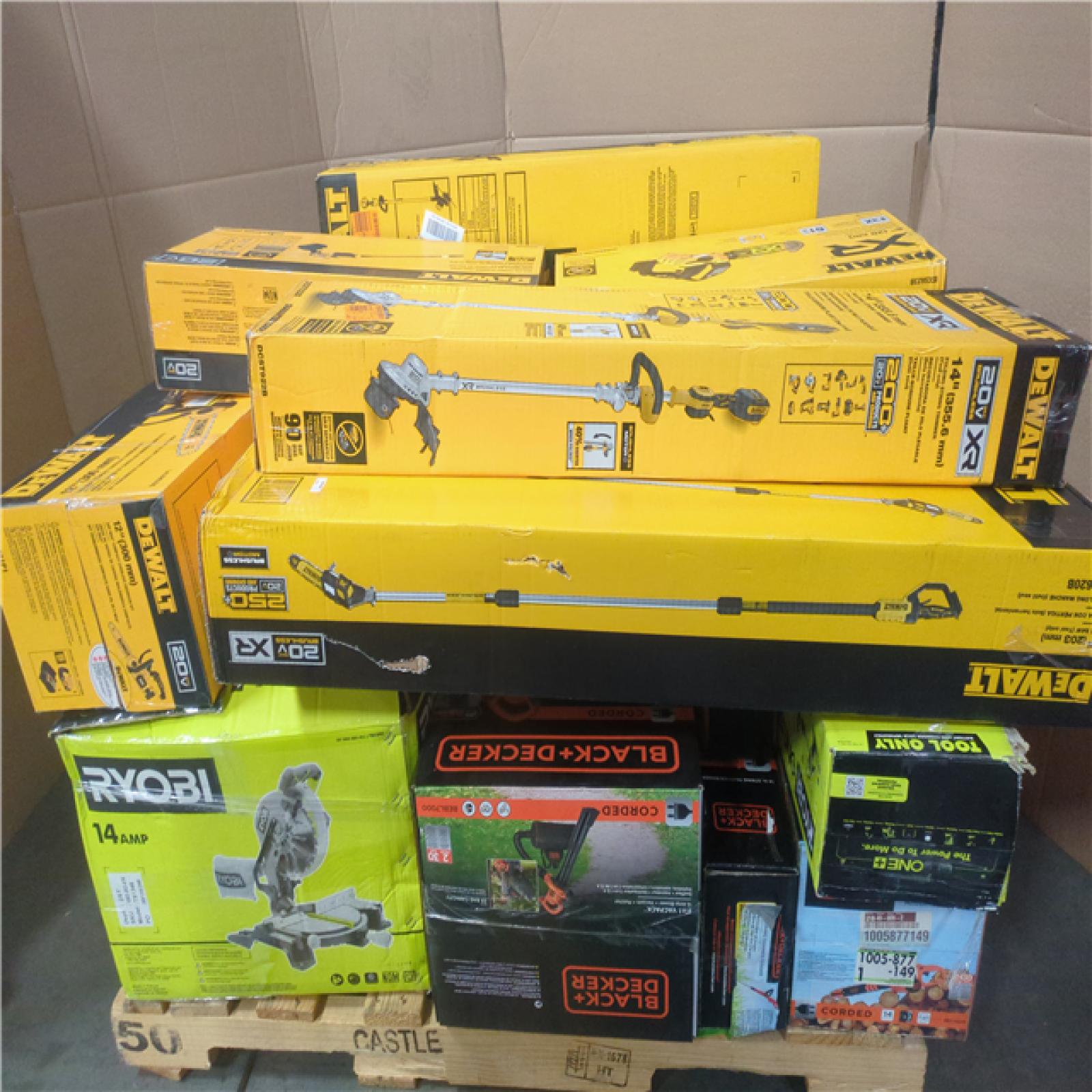 CALIFORNIA AS-IS TOOL PALLET