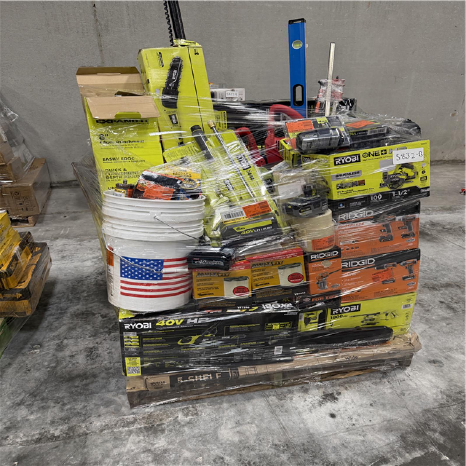 Atlanta Location As-Is Tools Partial Truckload (6 pallets) 5832-B