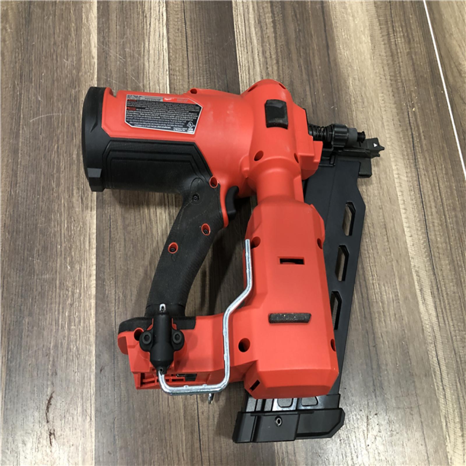 AS-IS Milwaukee M18 FUEL 18-Volt Brushless Lithium-Ion Cordless 21-Degree Duplex Nailer