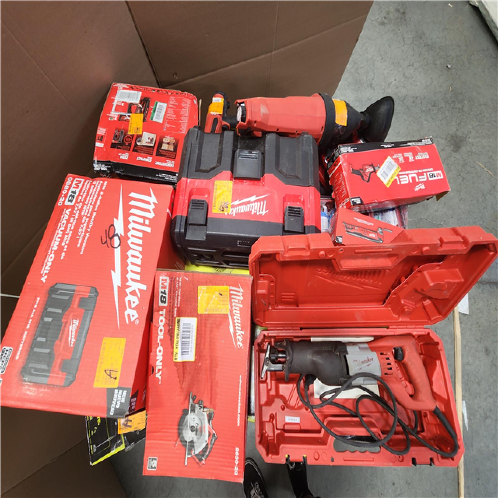 CALIFORNIA AS-IS TOOL PALLET