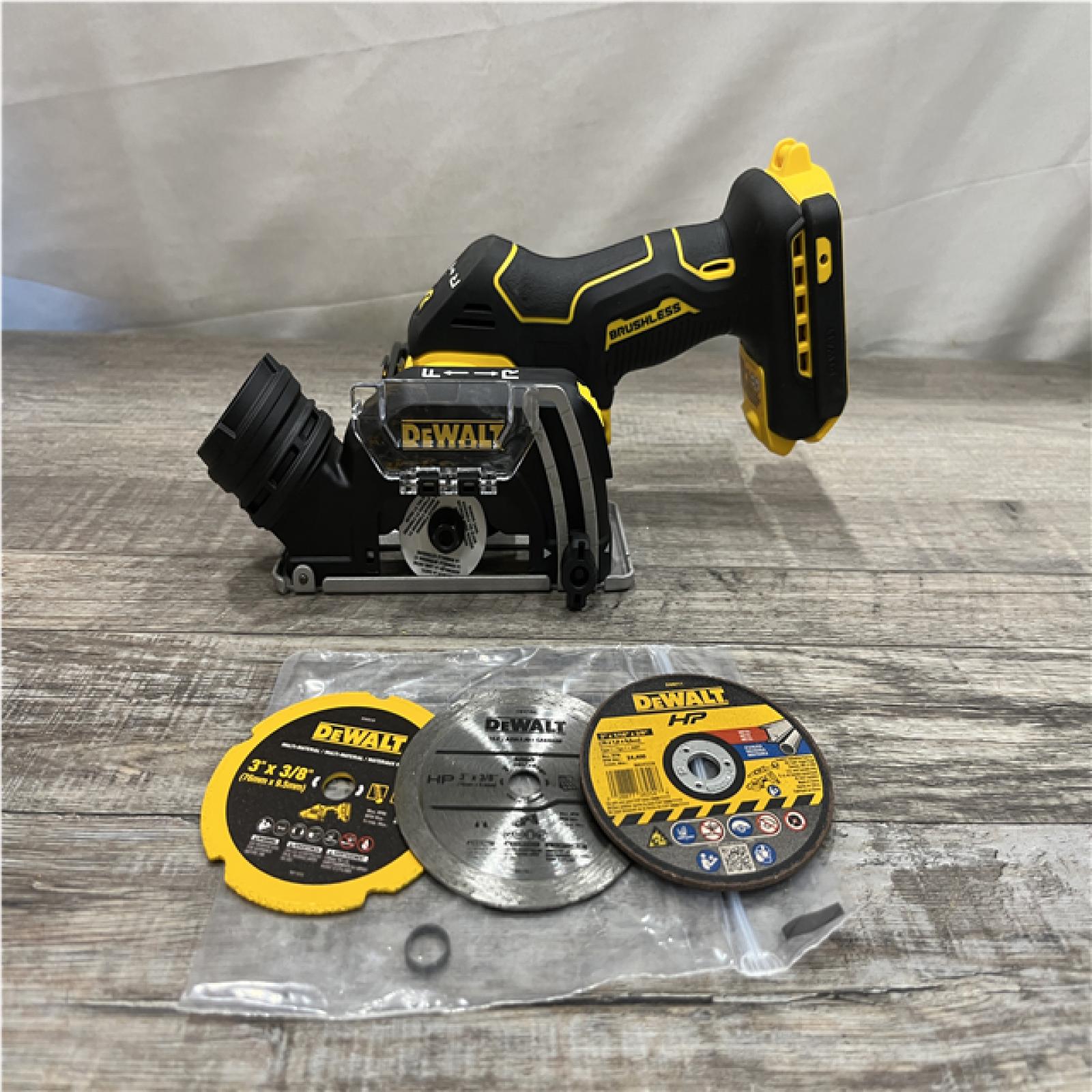 AS-IS DEWALT 20V XR Cordless 3 in. Cut-Off Tool (Tool Only)