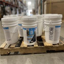 DALLAS LOCATION - Dyco Pool Paint 5 Gal. 3150 White Semi-Gloss Acrylic Exterior Paint PALLET-(10 UNITS)
