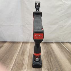 AS-IS- Milwaukee M12 FUEL 12-Volt Lithium-Ion Brushless Cordless HACKZALL Reciprocating Saw Kit W/ Free M12 2.0Ah Compact Battery