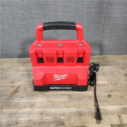 HOUSTON LOCATION - AS-IS Milwaukee M18 Packout Six Bay Rapid Charger (Tool-Only)