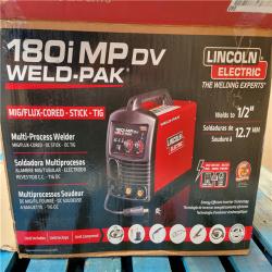 CALIFORNIA AS-IS WELD PAK 180IMPDV 180 AMP 220 VOLT/1
