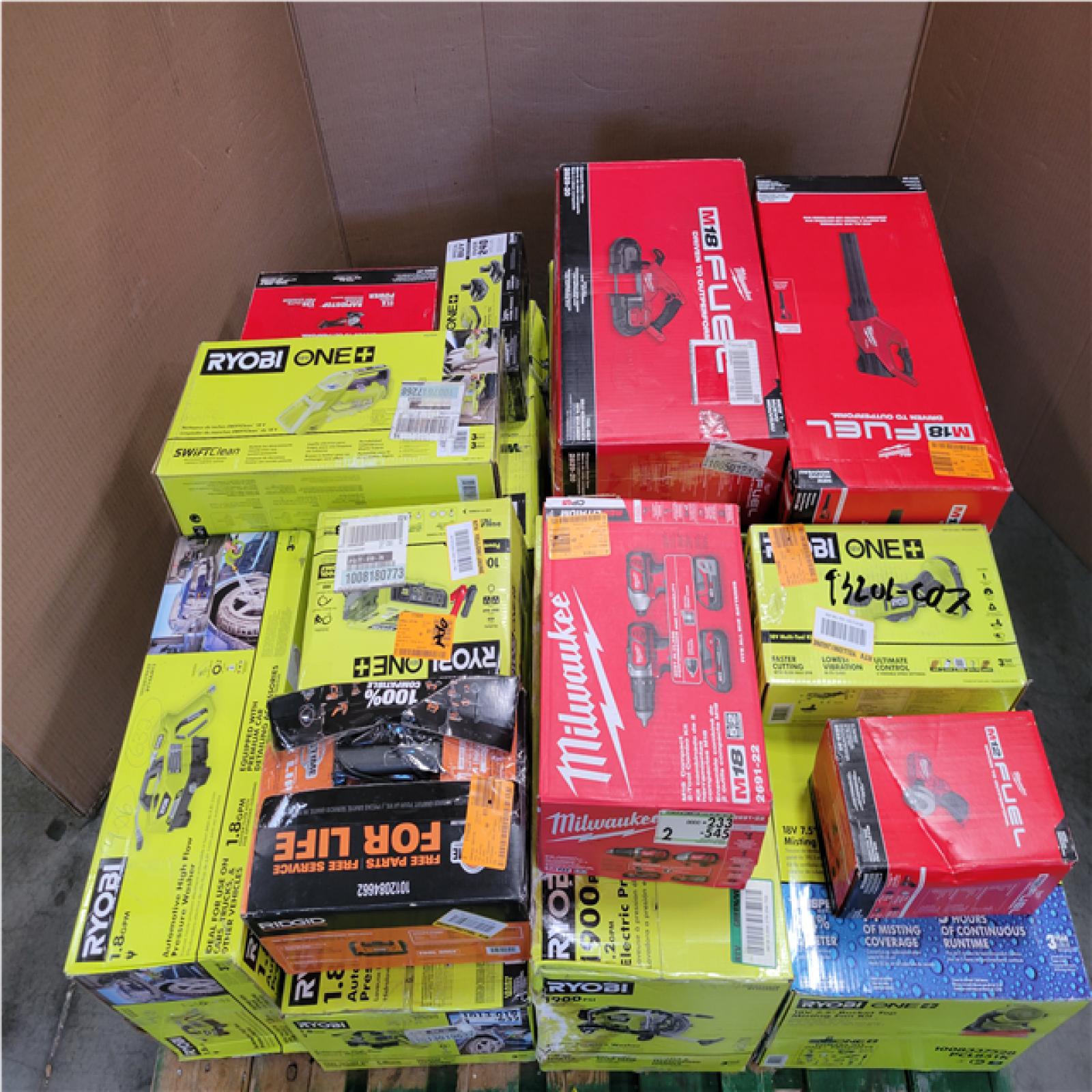 CALIFORNIA AS-IS TOOL PALLET