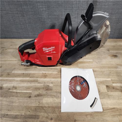 HOUSTON LOCATION - AS-IS Milwaukee M18 FUEL 9 Cut-Off Saw with ONE-KEY (TOOL ONLY)
