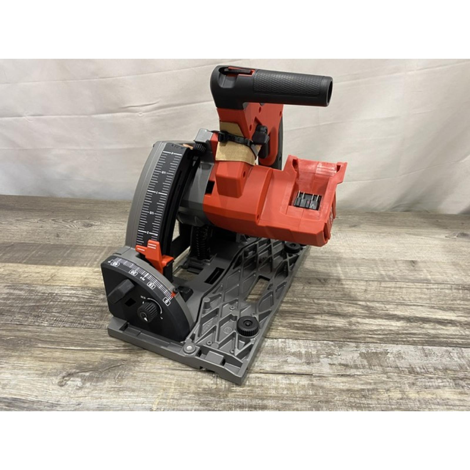 LIKE NEW - Milwaukee  FUEL 18V Lithium-Ion Cordless Brushless 6-1/2 in. Plunge Cut Track Saw (Tool-Only)