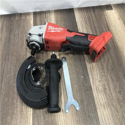 AS-IS Milwaukee 18V Lithium-Ion Brushless Cordless 4-1/2 in./5 in. Grinder w/Paddle Switch (Tool-Only)