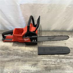 AS-IS Milwaukee FUEL 16 in. 18V Lithium-Ion Brushless Battery Chainsaw (Tool-Only)