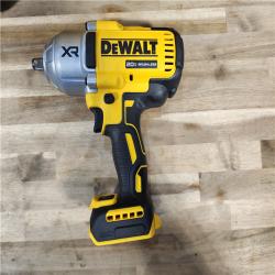 HOUSTON LOCATION - AS-IS (APPEARS LIKE NEW) DEWALT 20V MAX* XR 1/2 High Torque Impact Wrench with Hog Ring Anvil