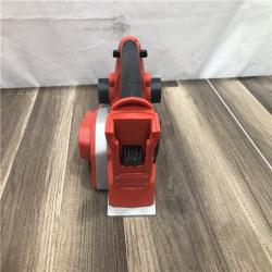 AS-IS Milwaukee M18 18V Lithium-Ion Cordless 3-1/4 in. Planer (Tool-Only)