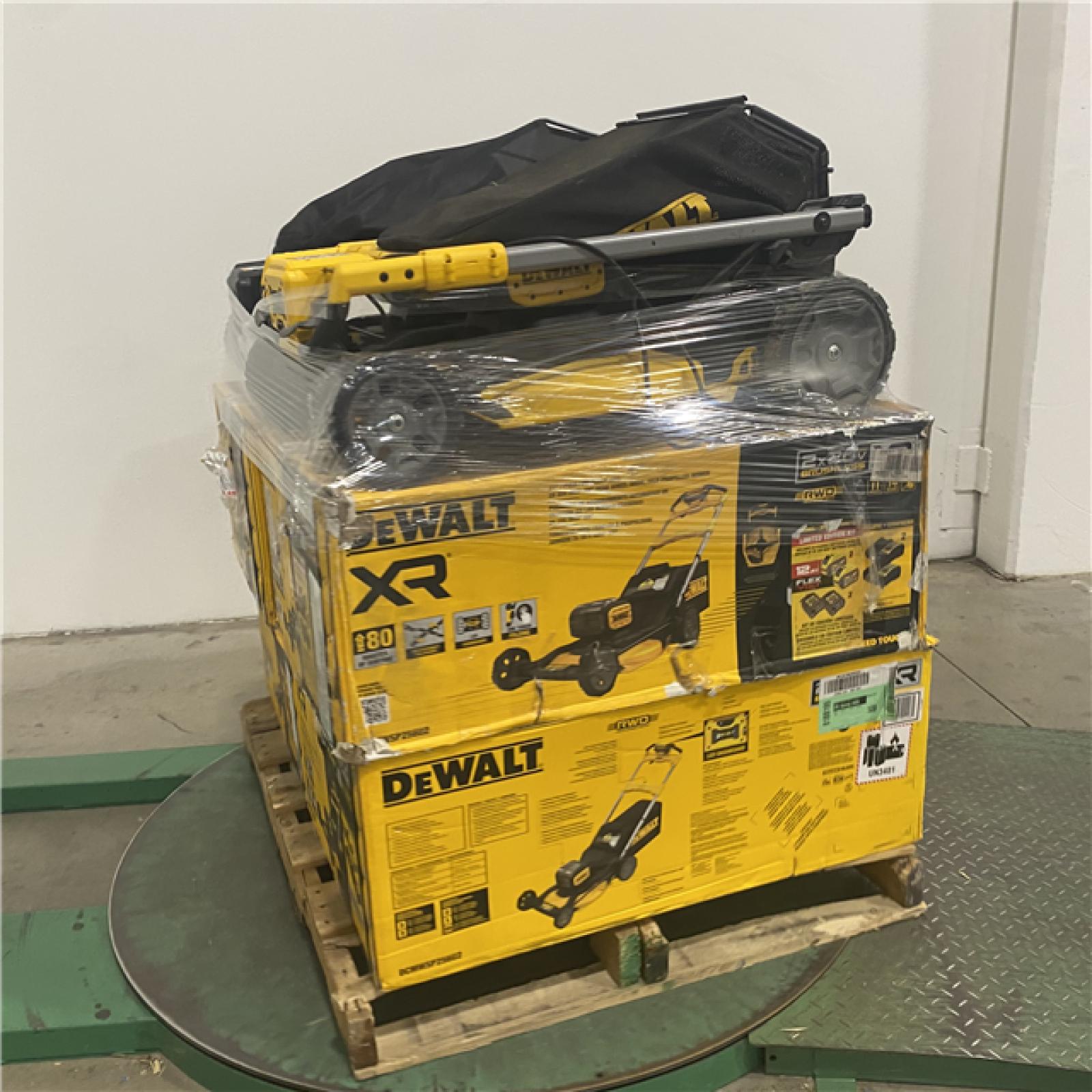 Dallas Location - As-Is DEWALT Lawn Mower Pallet