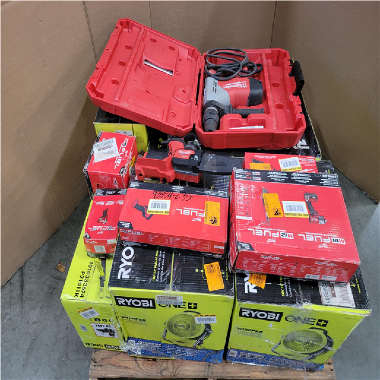 CALIFORNIA AS-IS TOOL PALLET