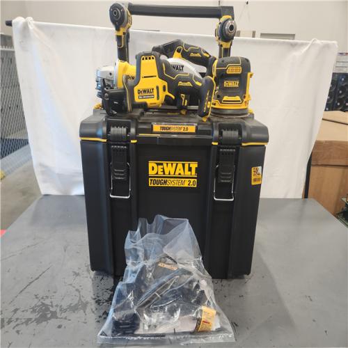 AS-IS- Dewalt 20-Volt MAX ToughSystem Lithium-Ion 6-Tool Cordless Combo Kit