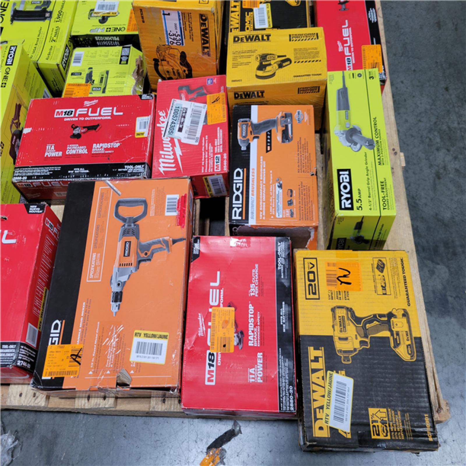 CALIFORNIA AS-IS TOOL PALLET