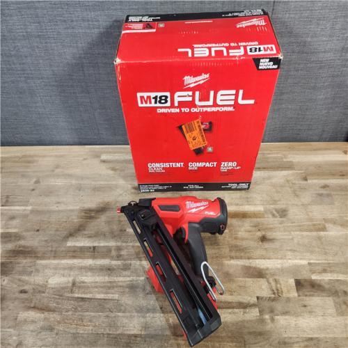 HOUSTON LOCATION - AS-IS Milwaukee 2839-20 M18 FUEL 15 Ga. 18 Volt Brushless Angled Finish Nailer (TOOL ONLY)