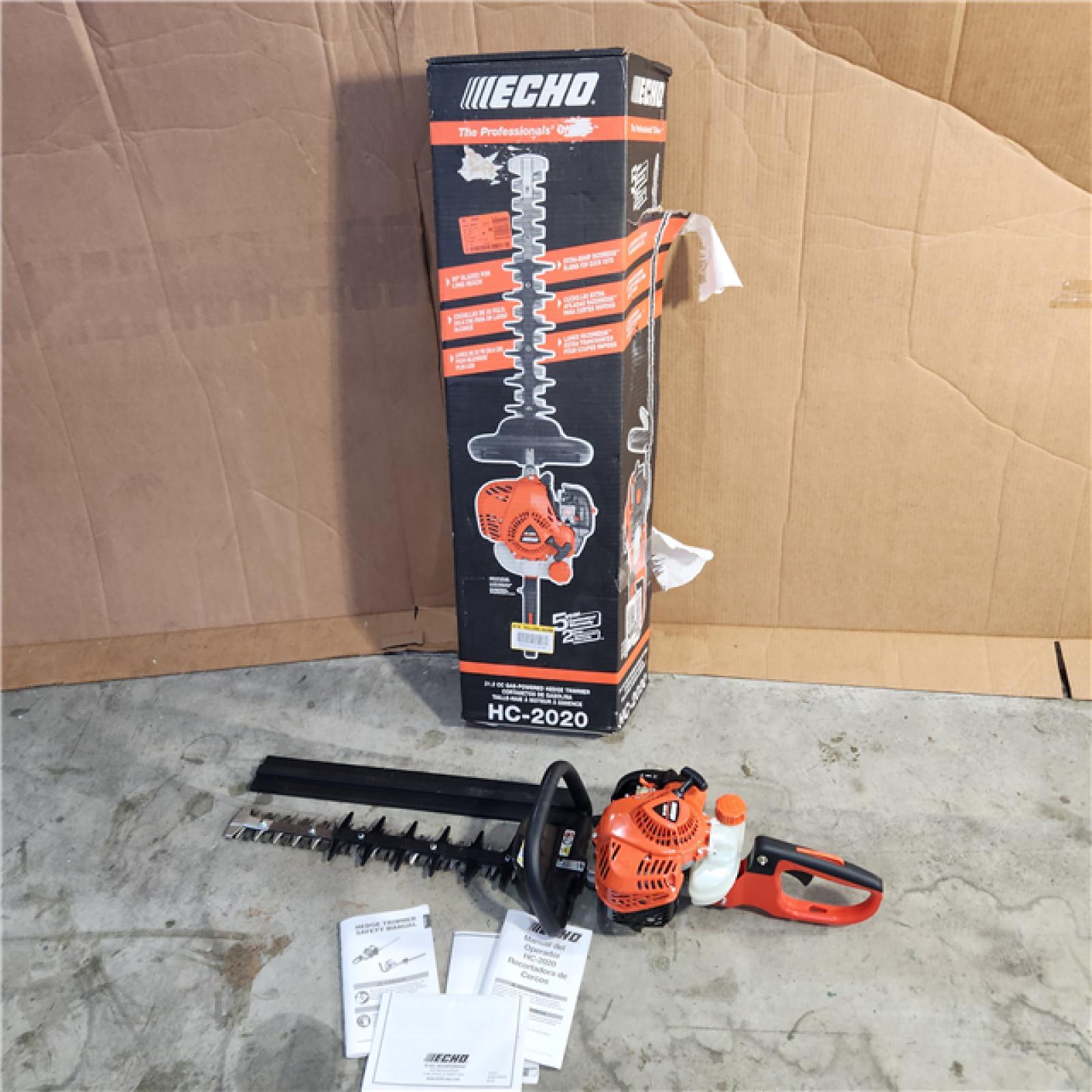 Houston location- AS-IS Echo 20 21.2cc Hedgetrimmer ( Appears in good condition)