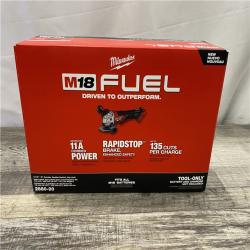 NEW - Milwaukee FUEL 18V Lithium-Ion Brushless Cordless 4-1/2 in./5 in. Grinder w/Paddle Switch (Tool-Only)