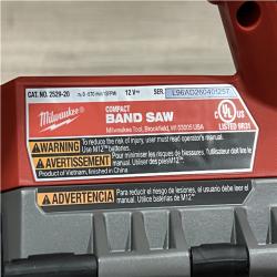 AS-IS Milwaukee FUEL 12V Lithium-Ion Cordless Compact Band Saw (Tool-Only)