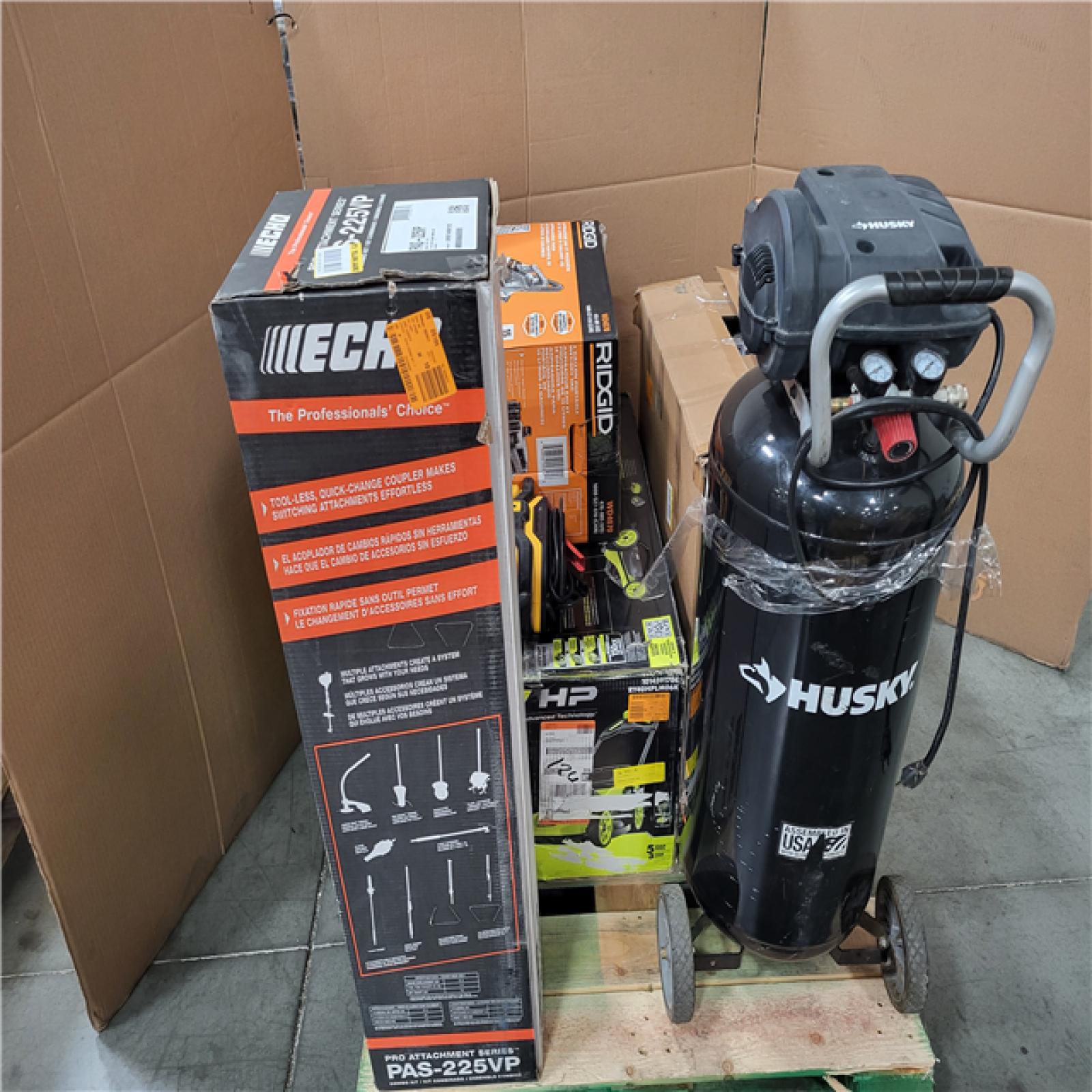 CALIFORNIA AS-IS OUTDOOR POWER EQUIPMENT