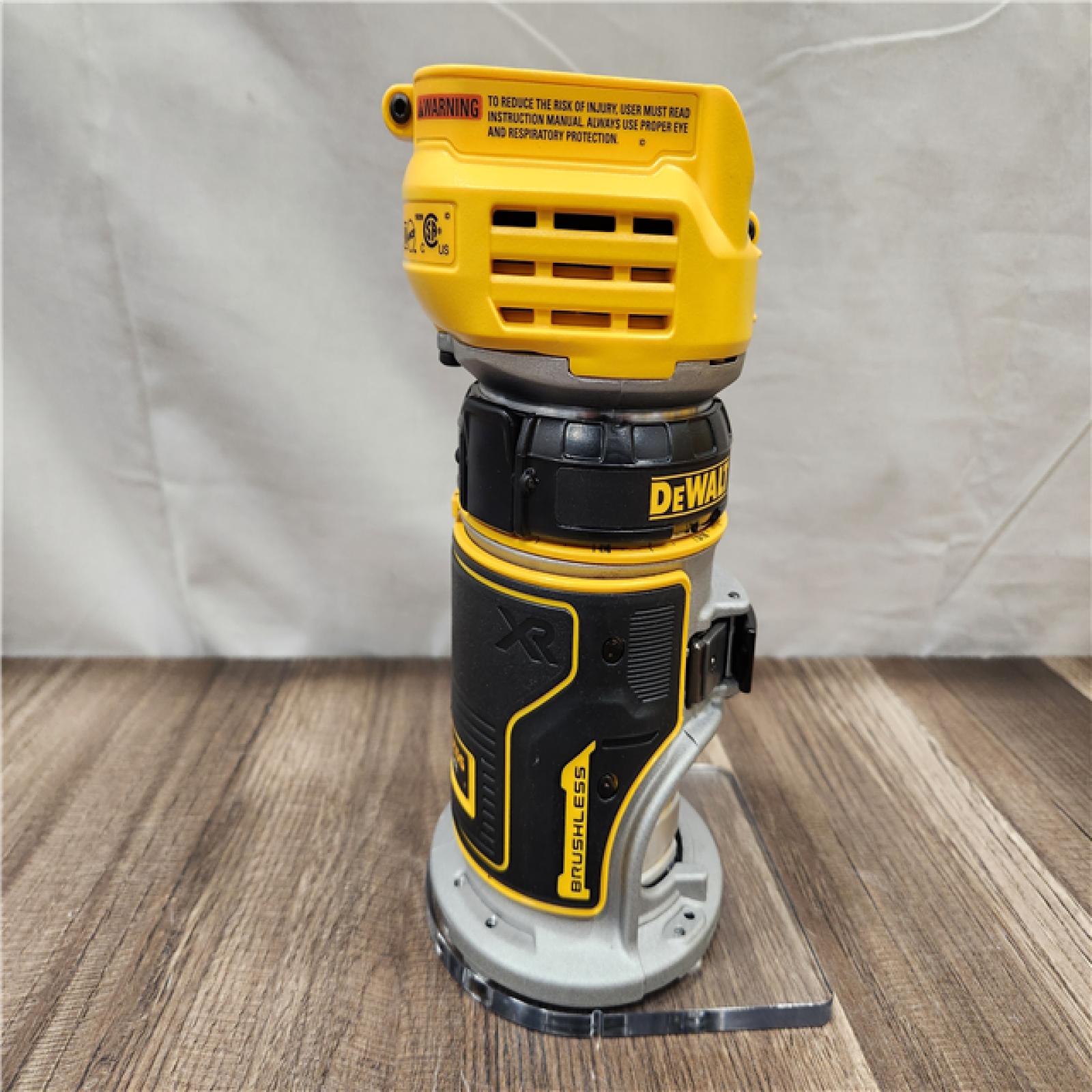AS-IS- Dewalt 20V MAX XR Brushless Cordless Compact Router (Tool Only)