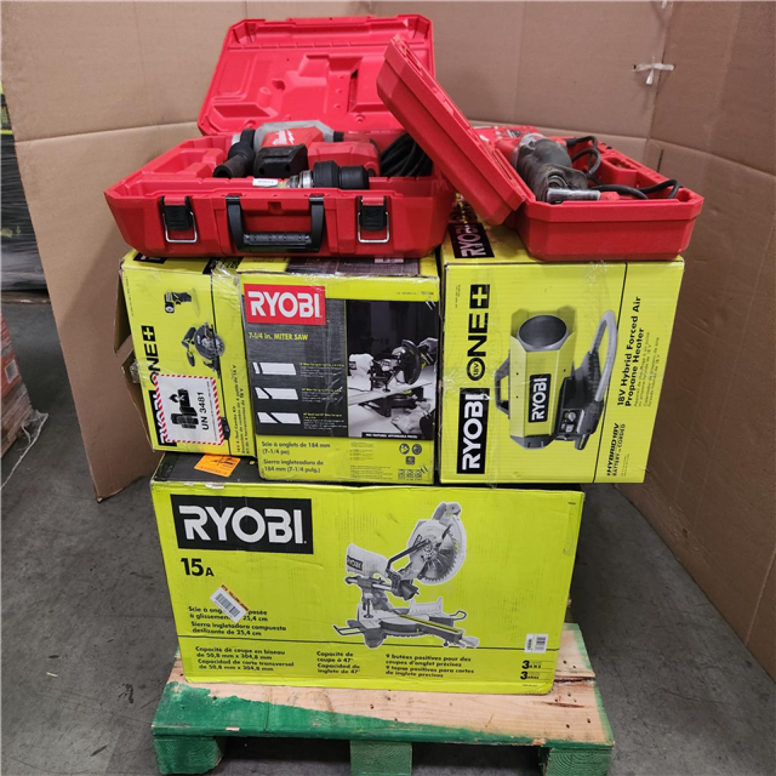 CALIFORNIA AS-IS TOOL PALLET