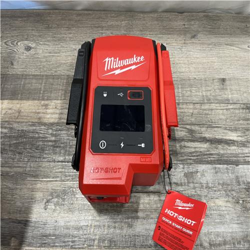 AS-IS Milwaukee 18V Lithium-Ion Cordless 2000 Peak Amp HOTSHOT Jump Starter (Tool-Only)