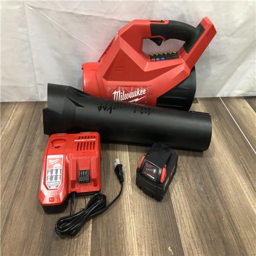 AS-IS Milwaukee FUEL 120 MPH 500 CFM 18V Brushless Cordless Battery Powered Leaf Blower Kit