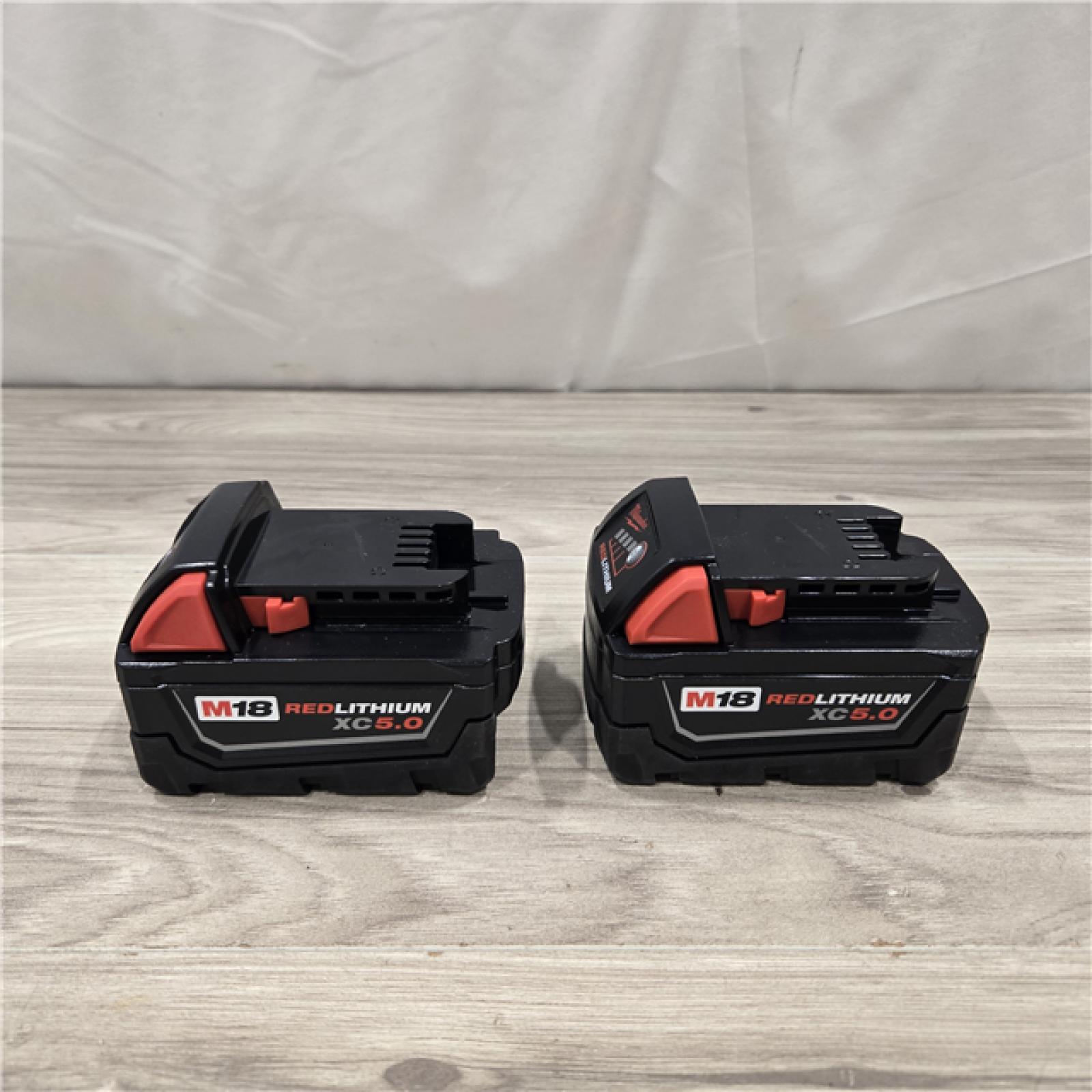 AS-IS Milwaukee M18 18V Lithium-Ion XC Starter Kit