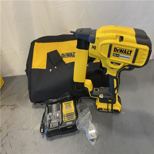 AS-IS - DeWALT 20V MAX XR Lithium-Ion Cordless 18-Gauge Narrow Crown Stapler Kit
