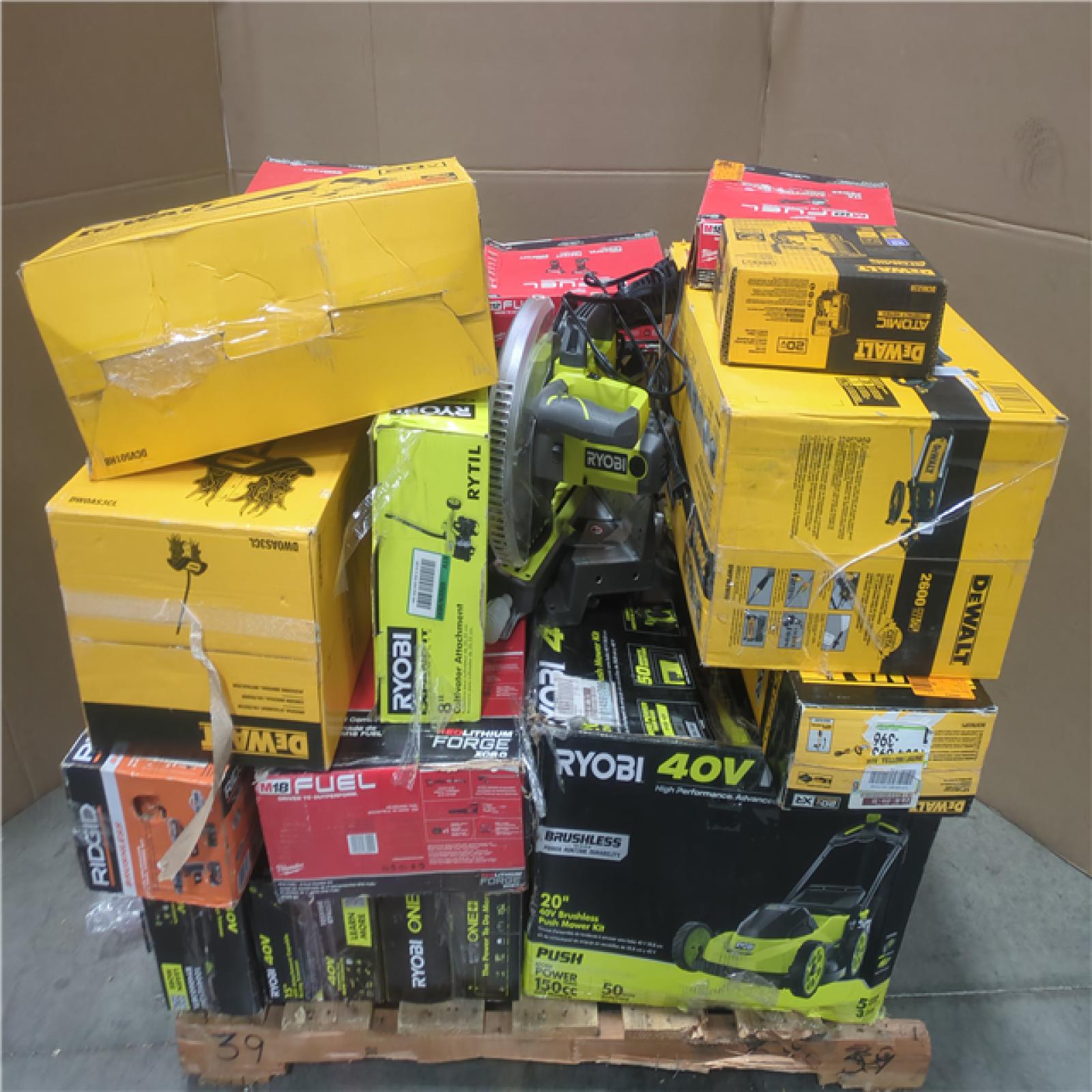 CALIFORNIA AS-IS TOOL PALLET