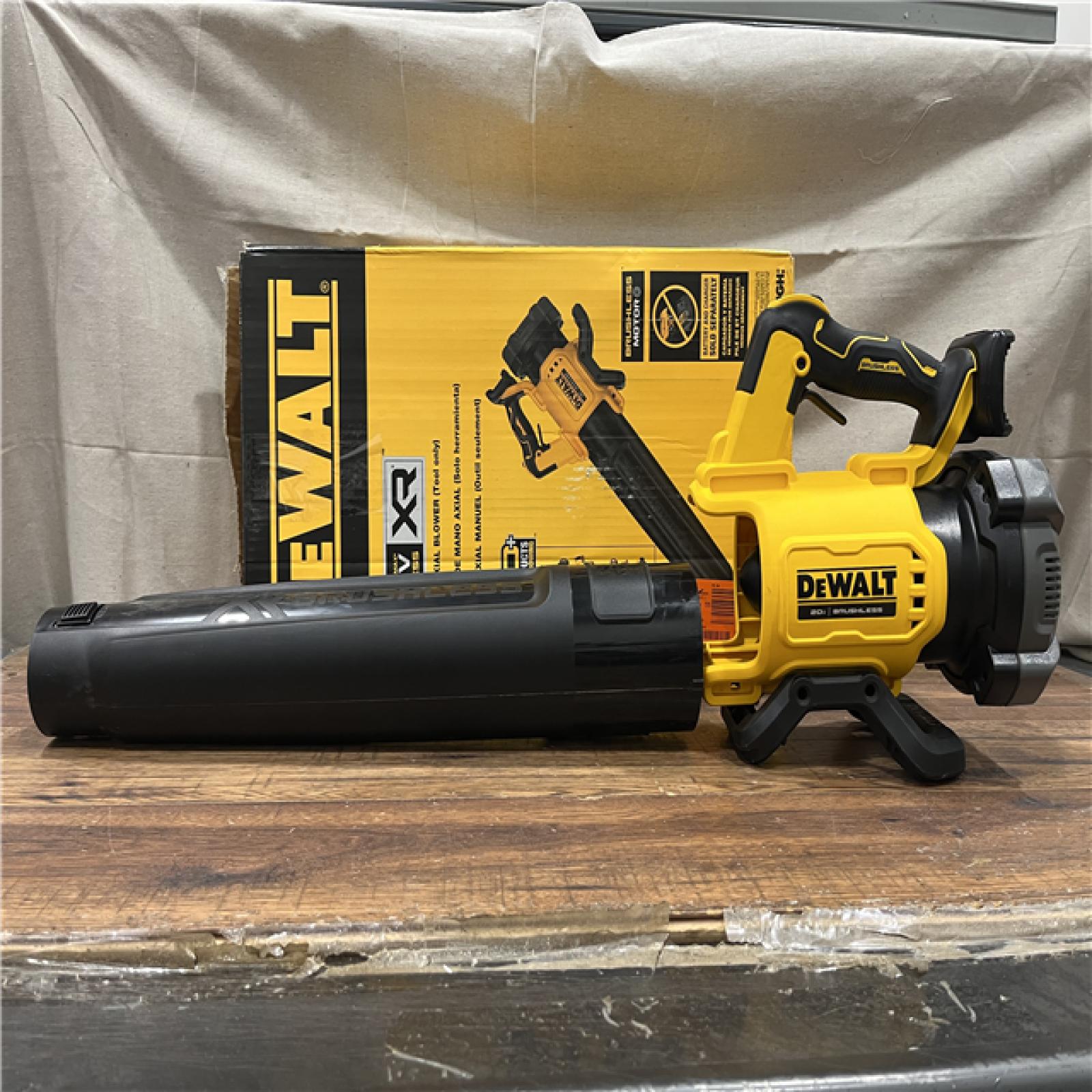 AS-IS DEWALT 20V MAX 125 MPH 450 CFM Brushless Cordless Battery Powered Blower (Tool Only)