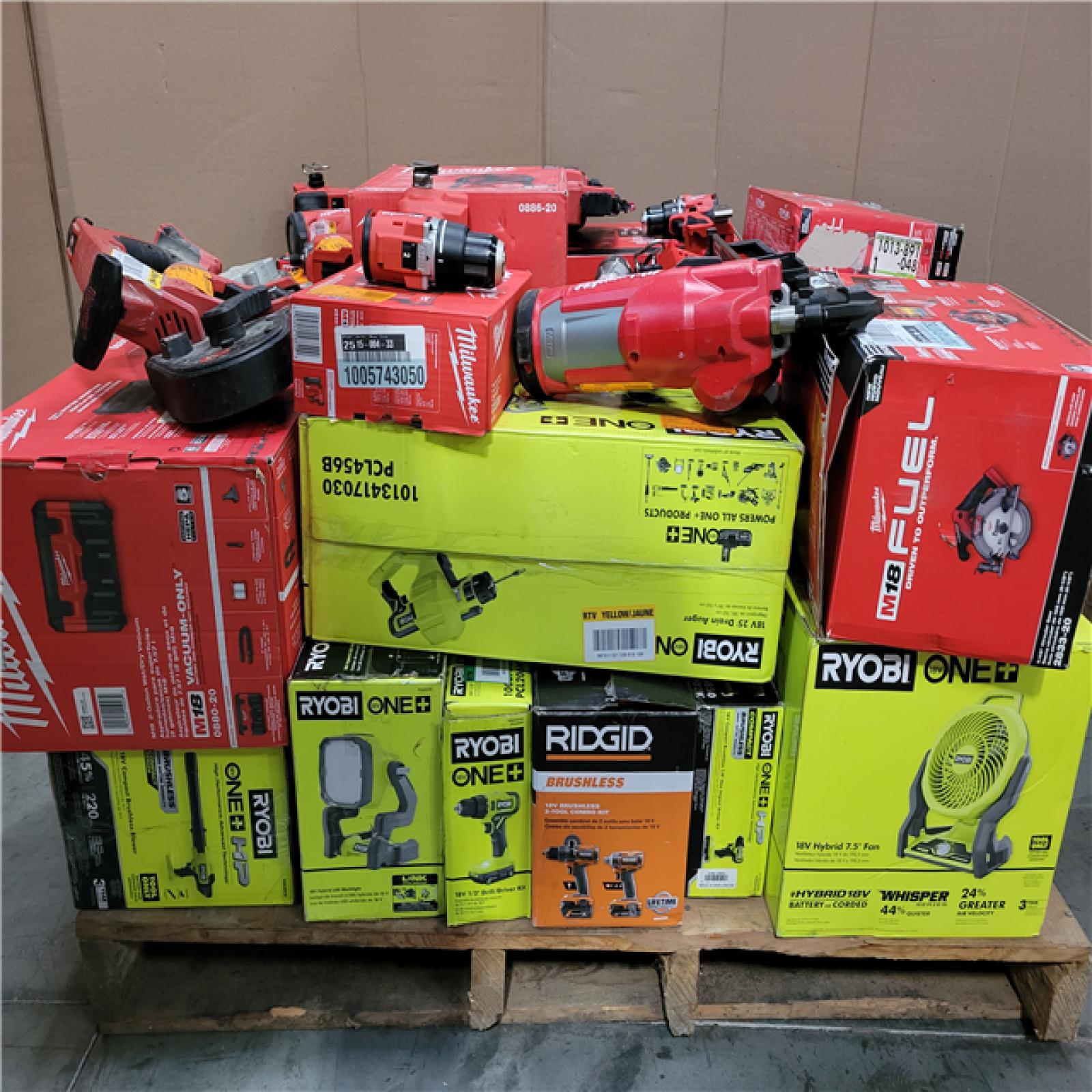 CALIFORNIA AS-IS TOOL PALLET