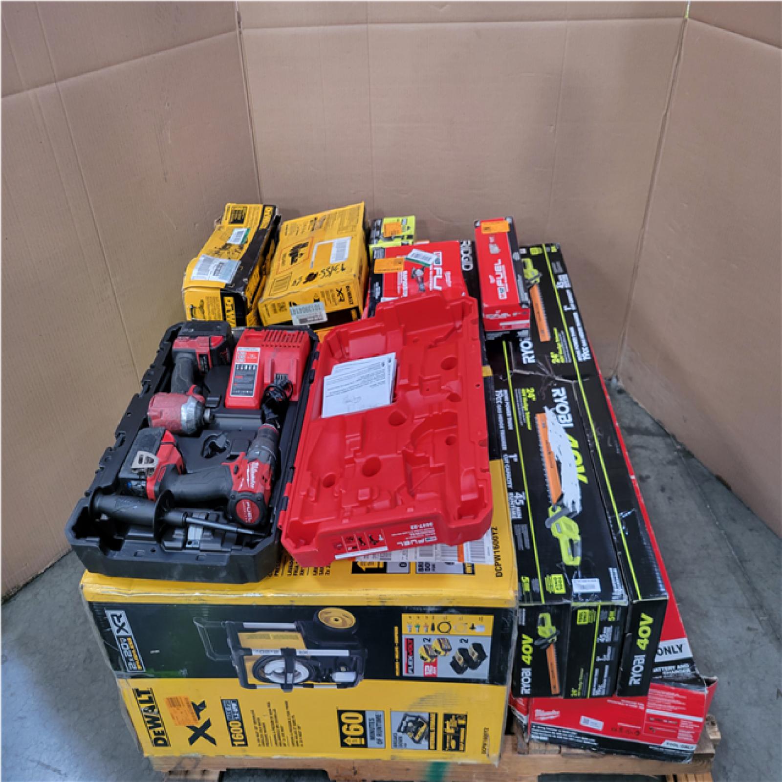 CALIFORNIA AS-IS TOOL PALLET